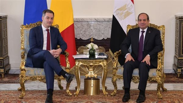 السيسي ورئيس الوزراء