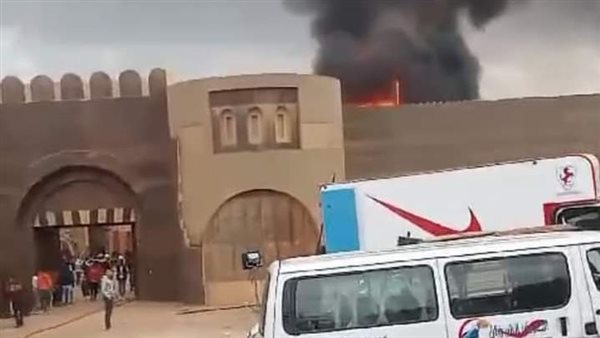 نشوب حريق داخل لوكيشن