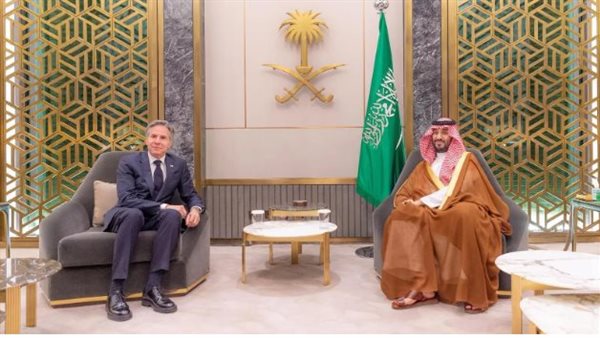 محمد بن سلمان وبلينكن