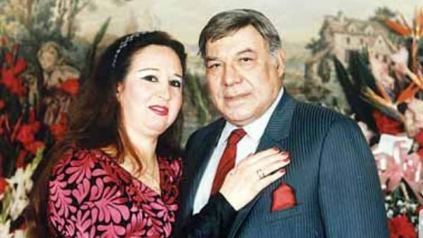 فريد شوقي وزوجته