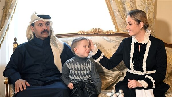 السفير القطري  والمفوضة