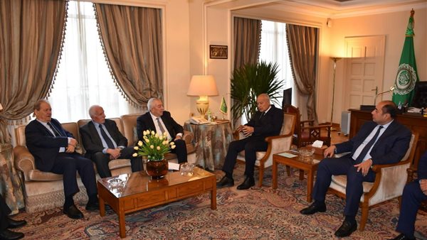 أبو الغيط يستقبل