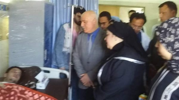 مصابي حادث المنوفية