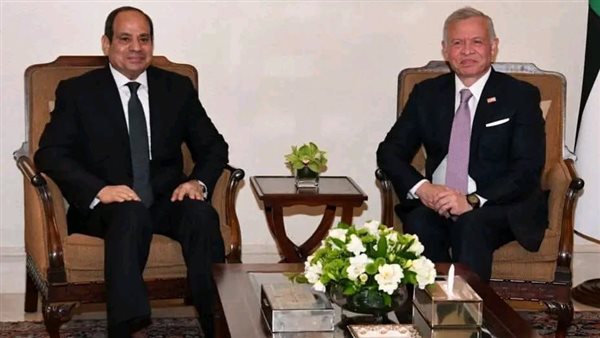 الرئيس السيسي والعاهل