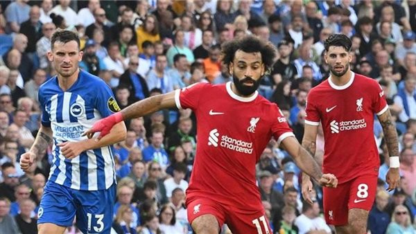 مباراة ليفربول وبرايتون