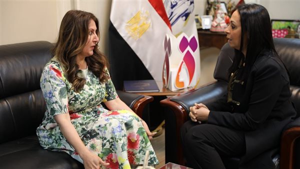 مايا مرسي تستقبل