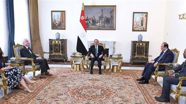 لقاء الرئيس السيسي