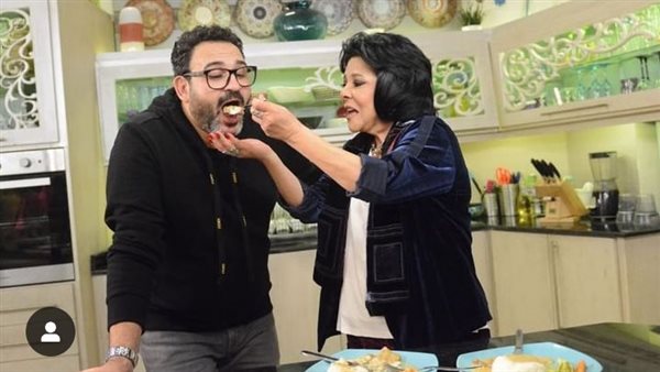 أكرم حسني وإسعاد