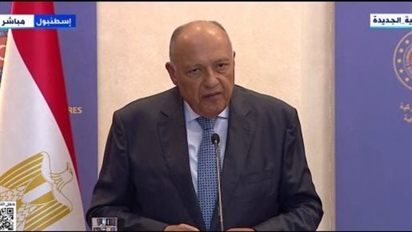  وزير الخارجية سامح