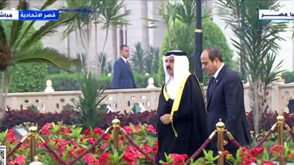 عاهل البحرين والرئيس