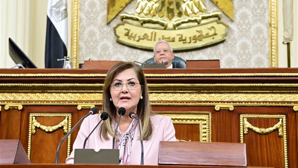 وزيرة التخطيط  أمام