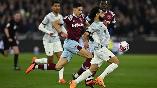 مباراة وست هام وليفربول