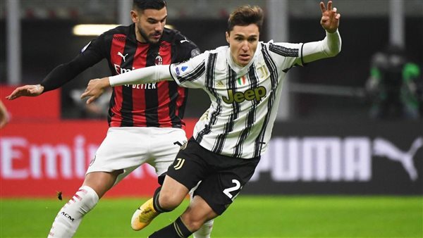 مباراة يوفنتوس وميلان