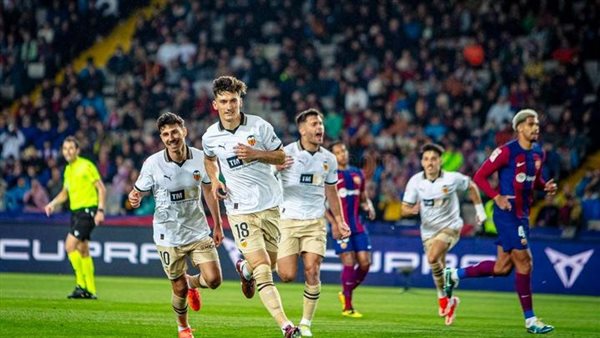 مباراة برشلونة وفالنسيا