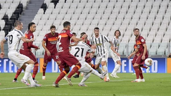 مباراة روما ويوفنتوس