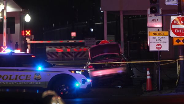 لقطة تظهر اصطدام