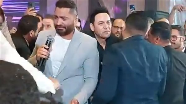 تامر حسني ومصطفى