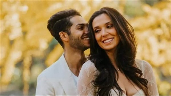 مينا مسعود وزوجته