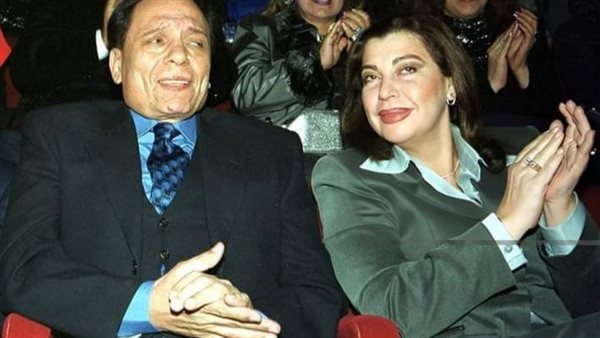 عادل إمام وزوجته