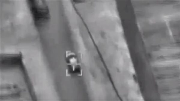 لحظة استهداف الجيش