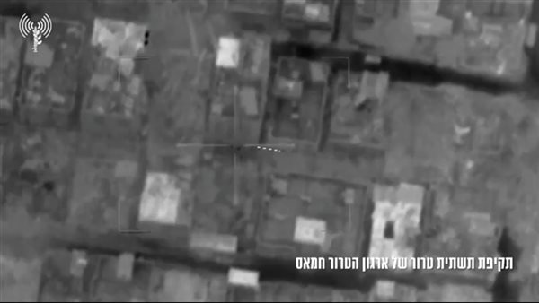 لحظة استهداف الجيش