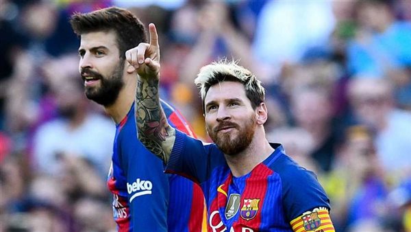 ميسي وبيكيه