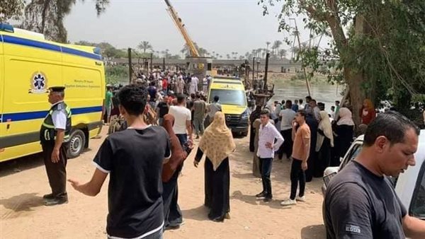 حادث ميكروباص معدية