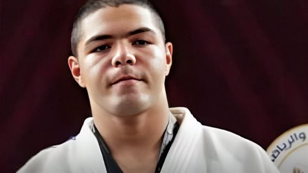 بطل الجودو كريم إبراهيم