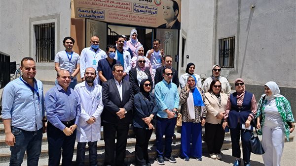 وفد لجنة الصحة بمجلس