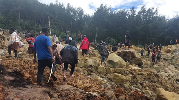 انهيار أرضي في بابوا