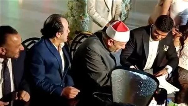 عقد قران ابنة علاء