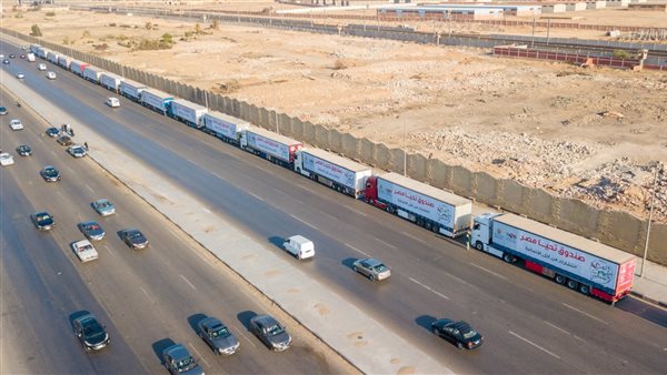 مساعدات لرفح