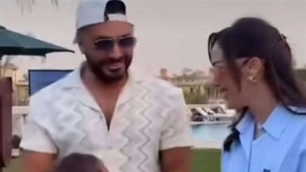 تامر حسني وبسمة بوسيل