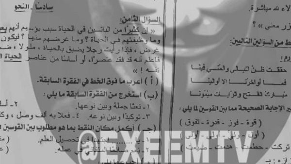 تداول امتحان اللغة