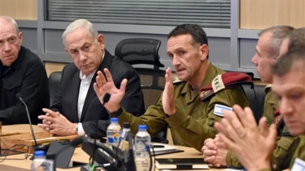 نتنياهو خلال اجتماع