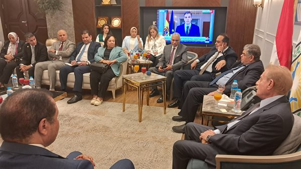 وفد صحة النواب يلتقى