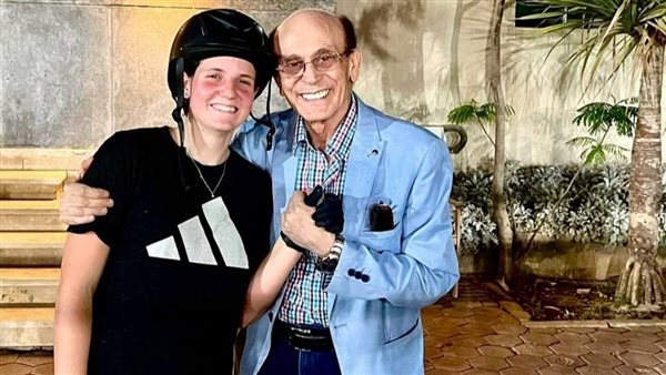 محمد صبحي - حفيدته