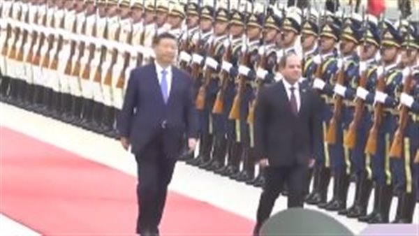 الرئيس السيسي والصيني