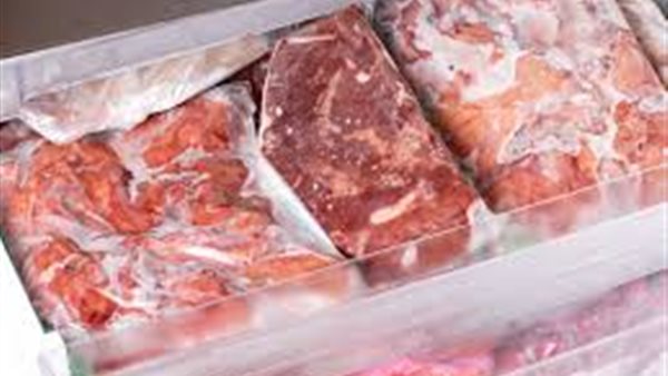 تخزين اللحوم الحمراء