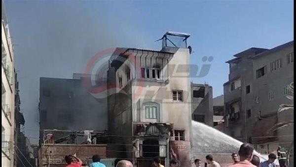 حريق في دمياط