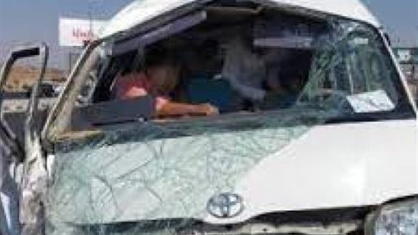 حادث ميكروباص بالمنيا