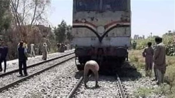 مصرع شخص صدمه قطار