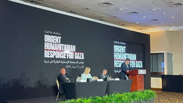 شكري في مؤتمر الاستجابة