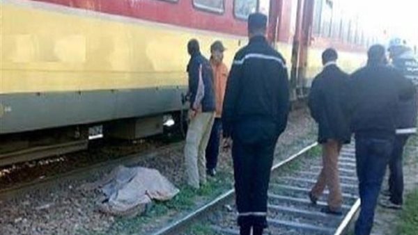 مصرع شخص بقطار