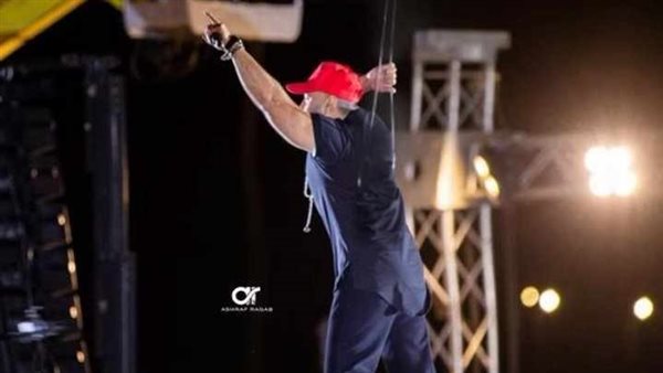 لقطات من حفل تامر