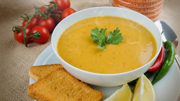 شوربة العدس 