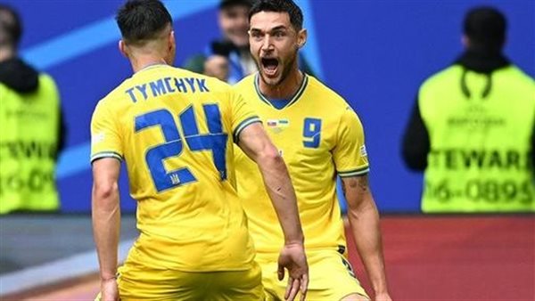 مباراة أوكرانيا وسلوفاكيا