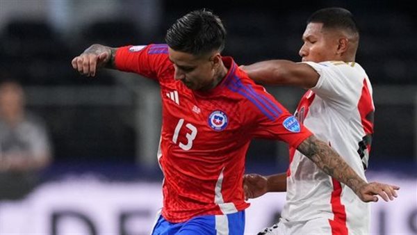 مباراة بيرو وتشيلي