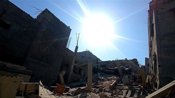 مشاهد من القصف الإسرائيلي