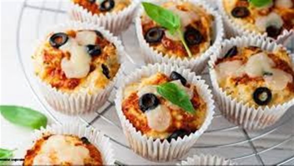 كب كيك بيتزا 